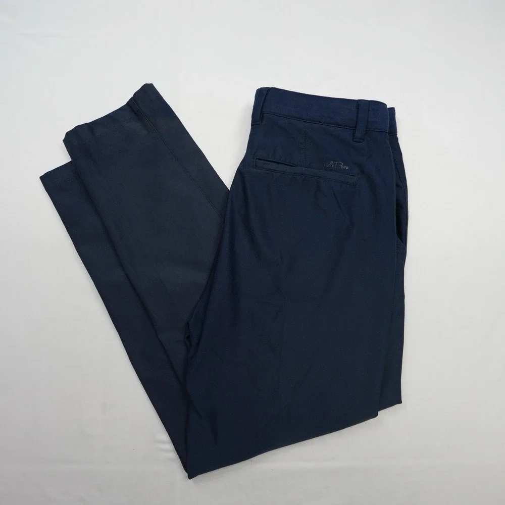 Adidas adiPure Pants Men 30x30 (actual 31x28) Navy Blue Golf Performance Stretch